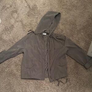 Army Geen Hooded Jacket